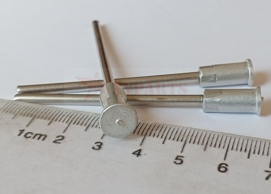 3x65mm Aluminium Weld Base Bi Metallic Isolation Pins Untuk Memasukan Lembar Isolasi